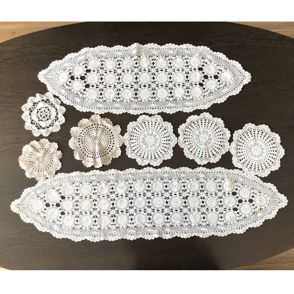 DOILIES ARTISANAL / NAPPERONS ARTISANAUX - Picture 1 of 4